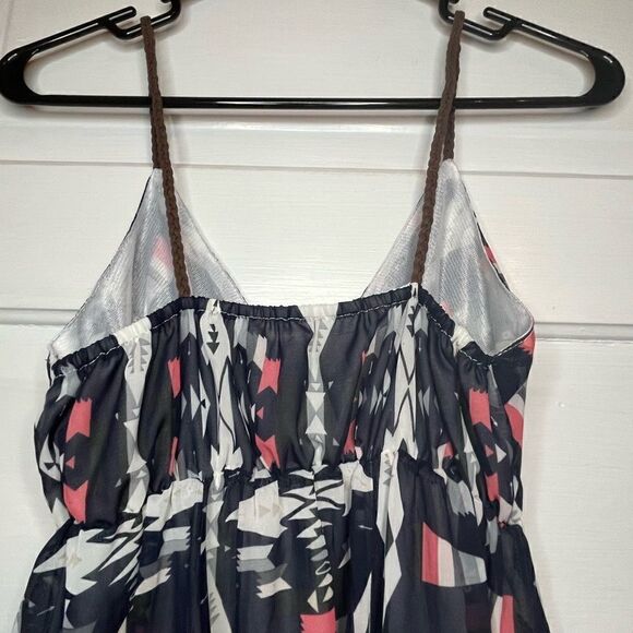 Ocean Drive Multi Color Dress w/ Faux Braided Leather Strap Detail - Picture 8 of 11